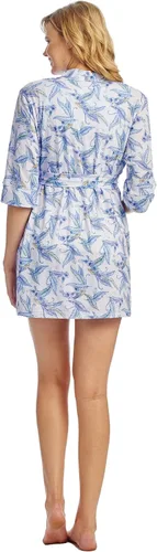 Vista 2 de Everly Grey Adalia - Conjunto de pijama de maternidad y lactancia para mujer, 5 piezas, con bata de bebé