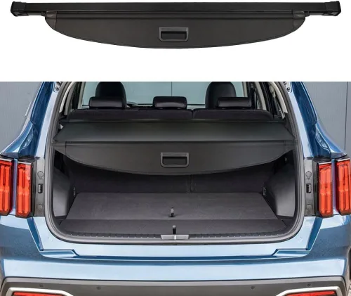 Vista 21 de Cubierta de carga para Land Rover Discovery 3 LR3 2005-2008 2009 y para Discovery 4 LR4 2010-2015 2016 Accesorios Cubierta de seguridad retráctil