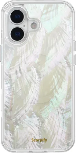 Vista 136 de SCORPIFY - Funda para iPhone 17 Pro Max Leopardo negro transparente LP-Negro Transparente Leopardo