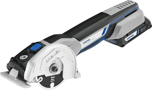 Vista 2 de Dremel US20V-01 20V MAX Kit de herramientas de sierra compacta inalámbrica (renovado)