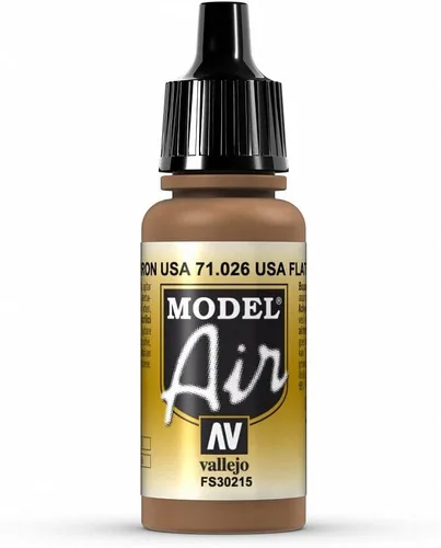 Vista 33 de Vallejo Pintura marrón tanque, 0.6 fl oz