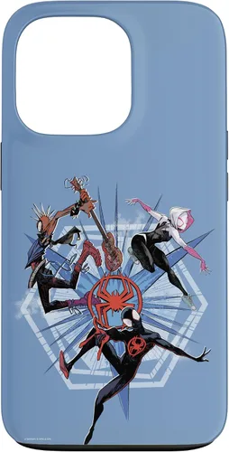 Vista 10 de Funda para iPhone 16 Marvel Spider-Man: Across the Spider-Verse Miles Gwen Hobie
