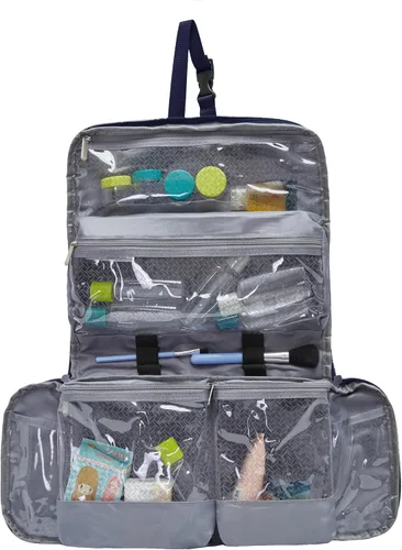 Vista 4 de Travelon: Kit de Aseo Flat-Out, Medianoche, Moderno