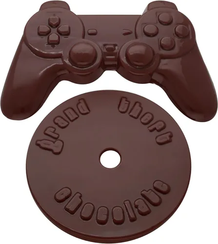 Vista 6 de Cybrtrayd Kit de videojuego M216 Molde de caramelo de chocolate con instrucciones exclusivas de moldeo de chocolate con derechos de autor