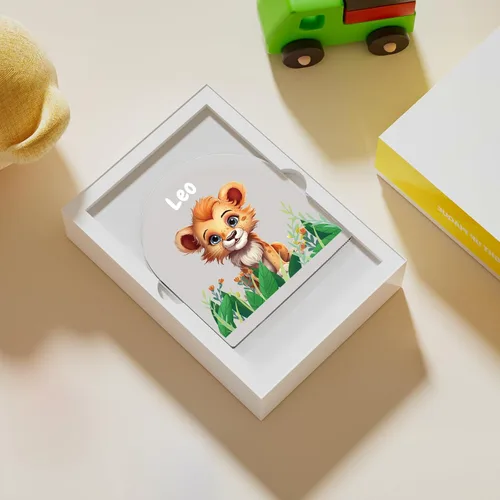 Vista 7 de Luz nocturna personalizada, luz nocturna acrílica Koala, regalos personalizados para niños, nombre personalizado, brillo ajustable, alimentación