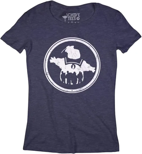 Vista 2 de theCHIVE Ghostbusters Stay Puft Marshmallow - Camiseta para hombre