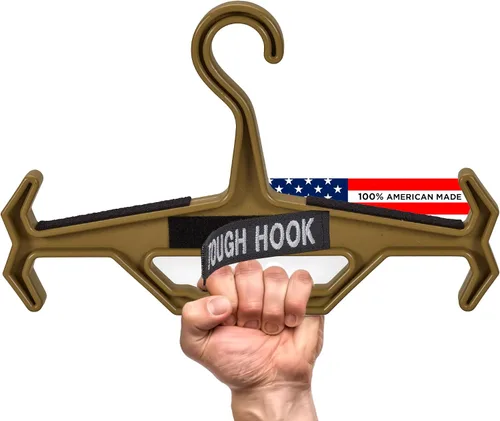 Vista 39 de Tough Hook ID - Percha de identificación resistente, fabricada en Estados Unidos, tapa de 200 libras, portaplatos, equipo táctico, buceo BCD