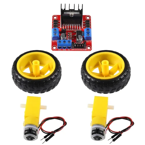 Vista 8 de Diann 4 unids TT Motor DC 3-6V Caja de Engranajes Motor 200RPM Relación 1:48 Eje Motor con Cable de 2.54mm para DIY Coche Inteligente Robot