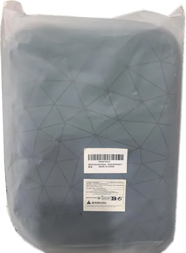 Vista 3 de MKPCW bolsa de maquillaje Bolsa de cosméticos de doble capa con bolsa de cepillo y divisor