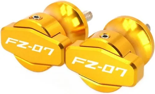 Vista 11 de Soportes de marco CNC para motocicleta, tornillos de 0.236 in, deslizadores de basculante, carretes deslizantes para Yamaha FZ-07 FZ07 FZ 07 MT-07