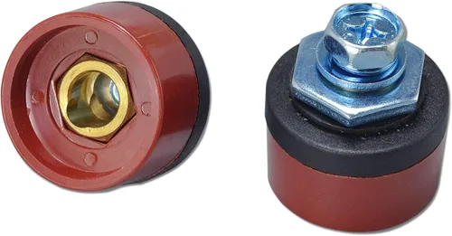 Vista 8 de RIVERWELD Cable de soldadura TIG Conector-Plug Negro DKZ10-25 200Amp Dinse Quick Fitting 2pcs