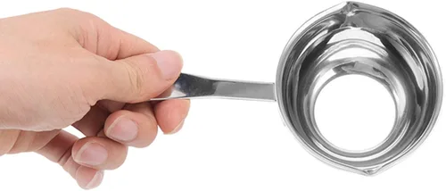 Vista 8 de Zerodis Olla calentadora de mantequilla, acero inoxidable de 10.1 fl oz, plata, sin tapa