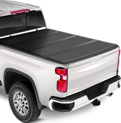Vista 16 de Cubierta rígida de tres pliegues para Toyota Tundra 2000-2006 con caja de 6.5 pies Hard Truck Bed Cover, Not for Stepside, Fleetside, Waterproof
