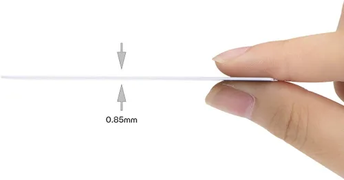 Vista 7 de Manyi 5 tarjetas de bloqueo RFID, protección para toda la cartera y protector de bolso, bloqueador protector de tarjetas de crédito NFC sin Negro