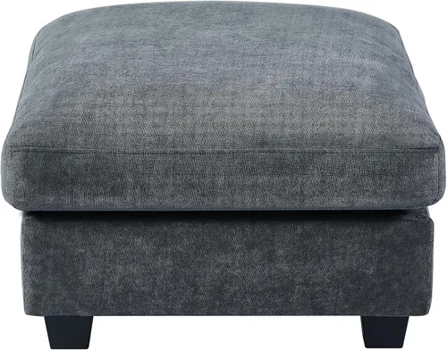 Vista 86 de Sofá modular moderno en forma de U de 115 pulgadas, juego de sofás tapizados grandes con asiento de almacenamiento, sofá cama convertible con diván