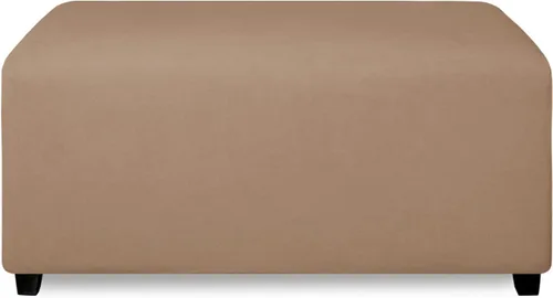 Vista 16 de PureFit Funda otomana súper elástica de ajuste perfecto cuadrada - Fundas otomanas para taburete y muebles plegables de almacenamiento para sala