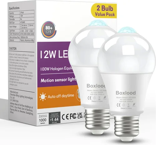 Vista 17 de Boxlood Sensor Bulbs04, 9.00watts, 120.00 volts