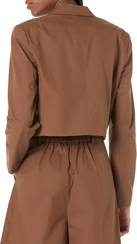 Vista 2 de The Drop Karina Blazer Corto Cuadrado para Mujer