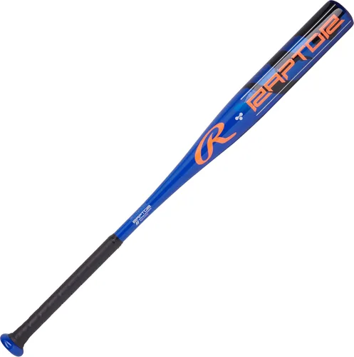 Vista 2 de Rawlings Bate de béisbol juvenil Raptor Estados Unidos caída de -10 barril de 2 1/4 pulgadas 1 pieza de aluminio