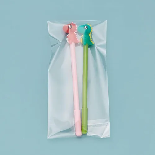 Vista 12 de Bolsas de celofán autosellantes, bolsa para barra de pretzel, bolsas de celofán resellables transparentes de 2 x 10 pulgadas, autoadhesivas, 100