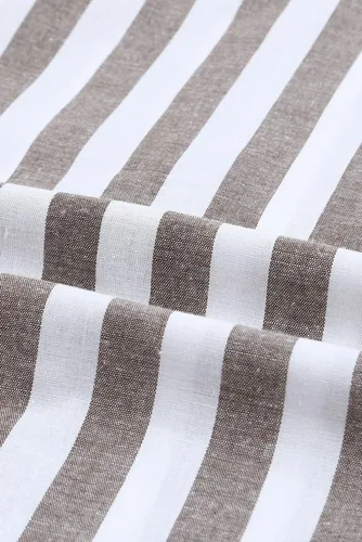 Vista 96 de JMIERR Camisas de vestir a rayas con botones y manga corta para hombre
