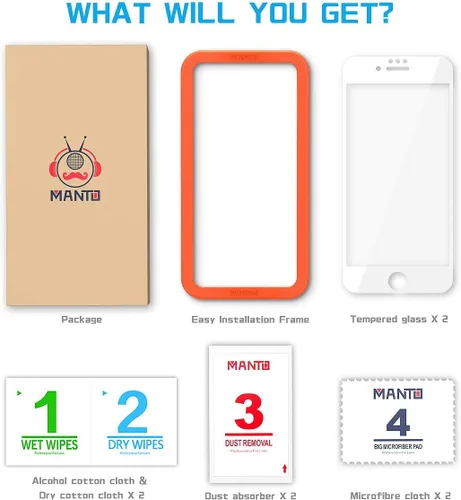 Vista 7 de Mica protectora para iPhone Plus