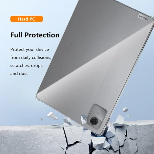 Vista 3 de Funda para Lenovo Tab M11 TB-330FU/Lenovo Xiaoxin Pad 2024 11 pulgadas TB-331FC, protección avanzada contra caídas del airbag, silicona flexible TPU