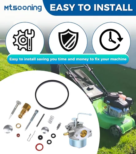 Vista 7 de Kit de reparación de carburador Mtsooning para motor Tecumseh 31840 2HP-7HP
