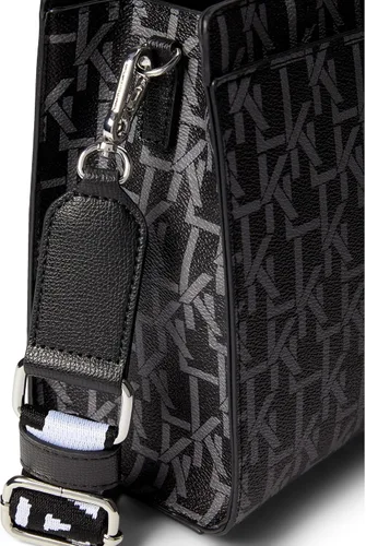 Vista 4 de Karl Lagerfeld Paris Maybelle - Bolso negro pizarra talla única, Negro (BlackSlate)