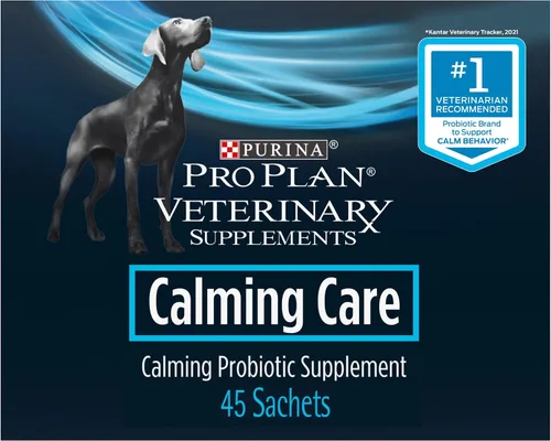 Vista 8 de Purina Pro Plan - Suplementos veterinarios, suplementos para perros caninos Fortiflora & Calming Care, suplementos probióticos, 30 CT cada uno