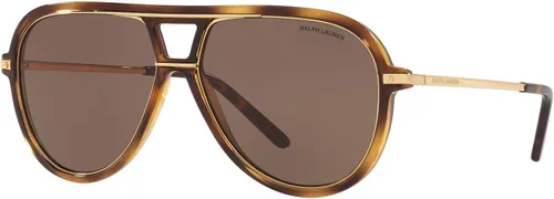 Vista 2 de Ralph Lauren Gafas de sol de aviador de metal Rl8177 para hombre