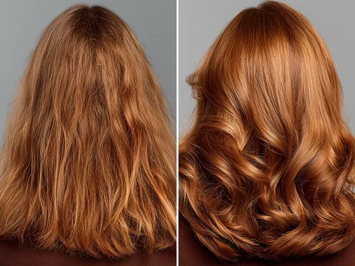 Vista 9 de GK HAIR Global Keratin Champú Hidratante y Acondicionador Set 3.4 fl oz I Aceite de Argán Orgánico Suero Cabello 0.3 fl oz Para Control Frizz Daño
