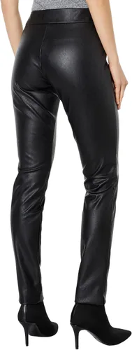 Vista 2 de Krazy Larry Pantalones de cuero con abertura trasera