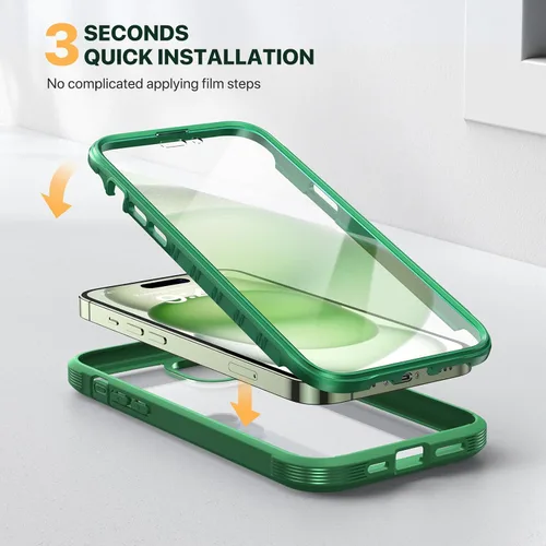 Vista 735 de DIACLARA - Funda transparente compatible con iPhone XR 6.1 pulgadas 2018