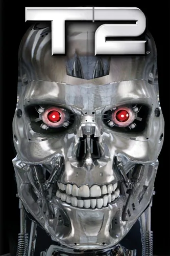 Vista 6 de Terminator 2: Judgment Day T-1000 - Juego de accesorios para película, 4 agujeros de bala líquida e insignia (plata, adulto)