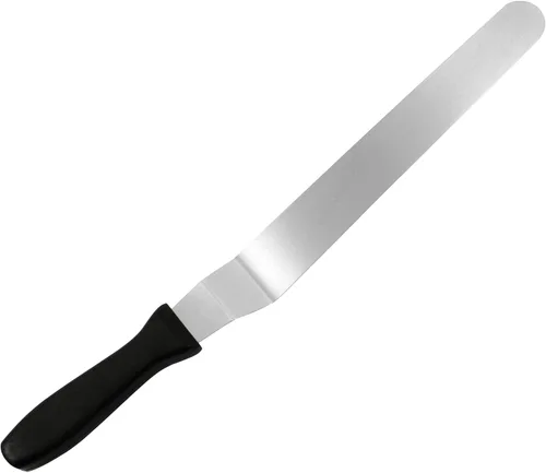 Vista 3 de Fat Daddio's SPAT-CS - Espátula para galletas en ángulo de acero inoxidable, 2.5 pulgadas