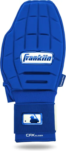 Vista 20 de Franklin Sports MLB Guante deslizante de béisbol y sóftbol - CFX PRT Guantes de baserunning deslizantes protectores para adultos y jóvenes - Guante