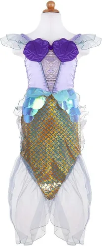 Vista 2 de Great Pretenders Vestido de sirena, AzulLila, Talla 5-6, Juego de Vestir