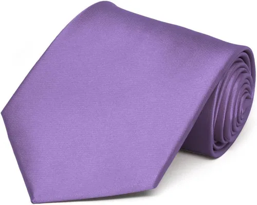 Vista 522 de tiemart Corbata de color sólido para hombre Longitud estándar
