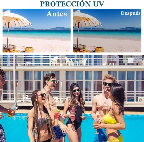 Vista 6 de [Usado] Paquete de 60 gafas de sol de neón para fiestas, 10 colores, gafas de sol
