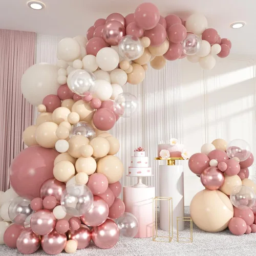 Vista 10 de Kit de arco de globos negros dorados de 137 piezas - Globos de confeti de 18/12/10/5 pulgadas dorados, blancos y negros para decoraciones de fiestas