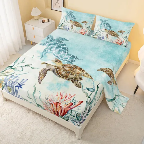 Vista 10 de CVHouse Juego de sábanas de mariposa arcoíris tamaño Queen para niñas, niños, adolescentes – Juego de ropa de cama ajustable de 4 piezas B1