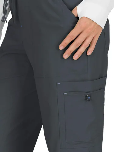 Vista 3 de KOI Basics - pantalón médico de cintura baja y cómodo para mujer