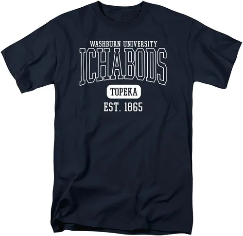 Vista 36 de LOGOVISION Colección de camisetas de algodón de manga corta unisex para hombres y mujeres Universidad de Adelphi