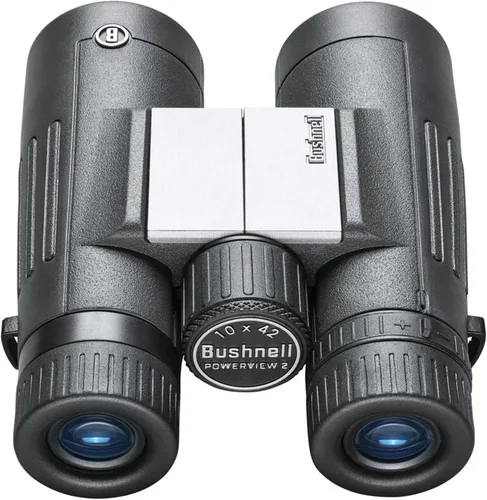 Vista 3 de Bushnell PowerView 2 - Binoculares de alta definición con lentes multicapa, chasis de aleación de aluminio duradero, amplio campo de visión, ideal