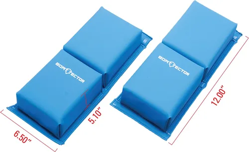 Vista 6 de Extreme Max 3006.8581 BoatTector PWC - Guardabarros de contorno con gancho y correa con correas ajustables para una instalación fácil y segura, Azul