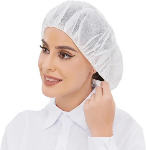 Vista 3 de ZMDREAM Disposable Bouffant Cap Hair Nets for Food Service Beauty Latex Free