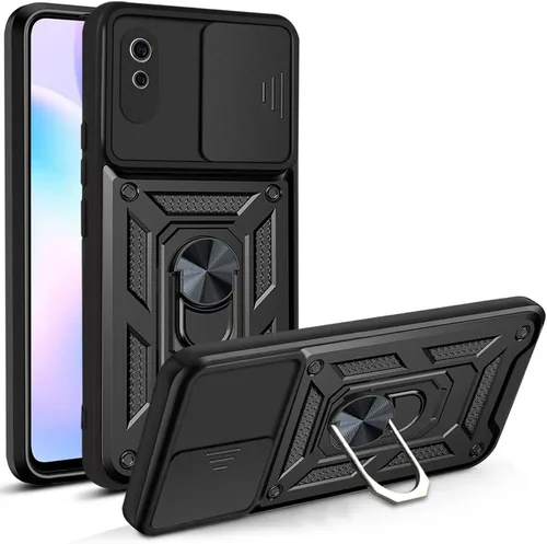 Vista 20 de Compatible con Tecno Camon 18P Bracket Shell, Slide Camera Lens Cover Case Azul