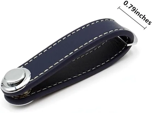 Vista 14 de Llavero compacto - Elegante y práctico organizador de llaves de bolsillo con mecanismo de bloqueo seguro. (negro)
