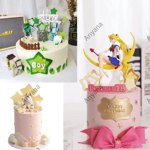 Vista 7 de Juego de 10 cortadores de galletas de plástico para decoración de estrellas de jengibre 3D Kit de cortadores de galletas de fondant Molde